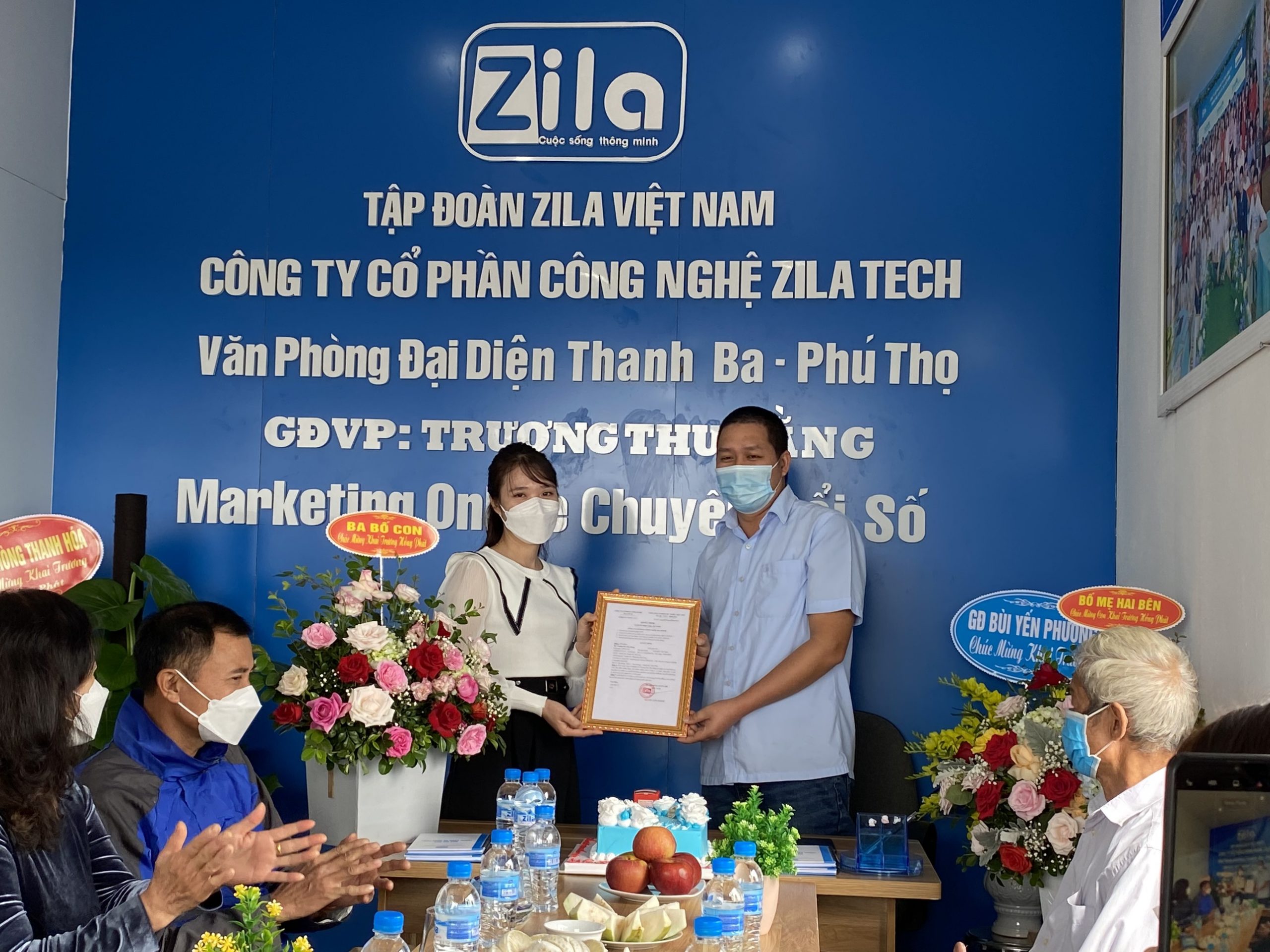 Zila Vietnam Khai Trương Văn Phòng Đại Diện Tại Thanh Ba - Phú Thọ -  Zilatech