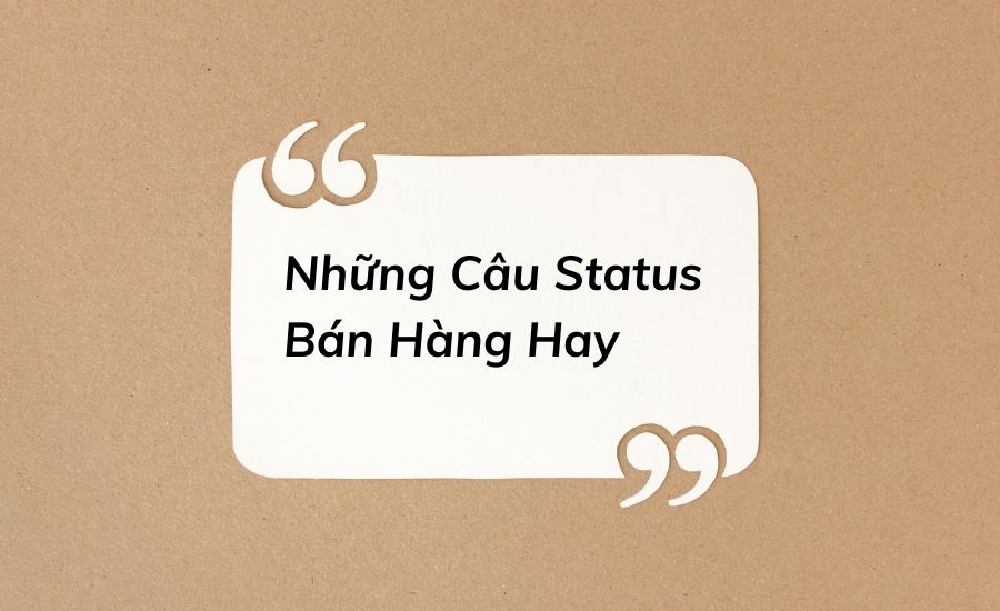 Status bán hàng