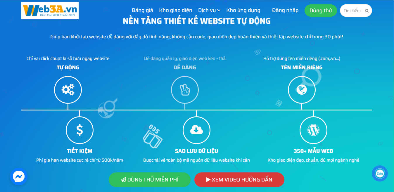 thiết kế website bán hàng