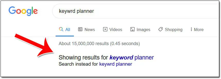 từ khóa sai chính tả có ảnh hưởng đến SEO