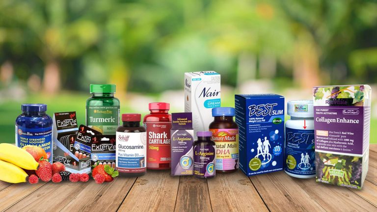 thiết kế website bán thực phẩm chức năng