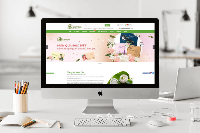 thiết kế website mỹ phẩm