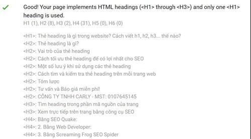 Thẻ Heading Là Gì