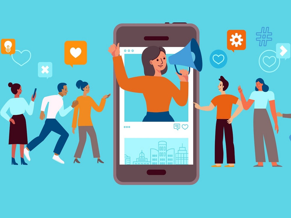 Các mạng xã hội đang tạo ra cộng đồng khách hàng mua sắm trực tuyến thân thiết. (Hình minh họa)