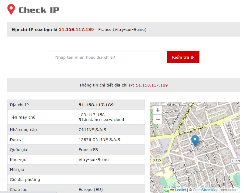 check IP