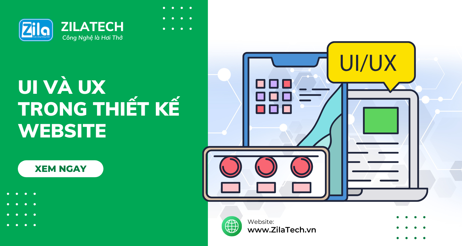Tầm Quan Trọng Của UI Và UX Trong Thiết Kế Website