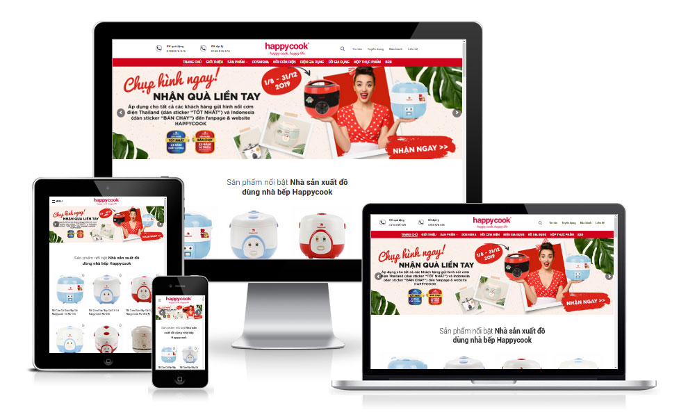 Dịch Vụ Thiết Kế Website Bán Đồ Gia Dụng