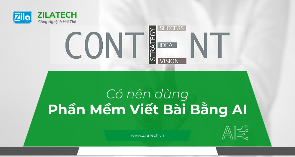 Có Nên Dùng Phần Mềm Viết Bài Bằng AI Không?