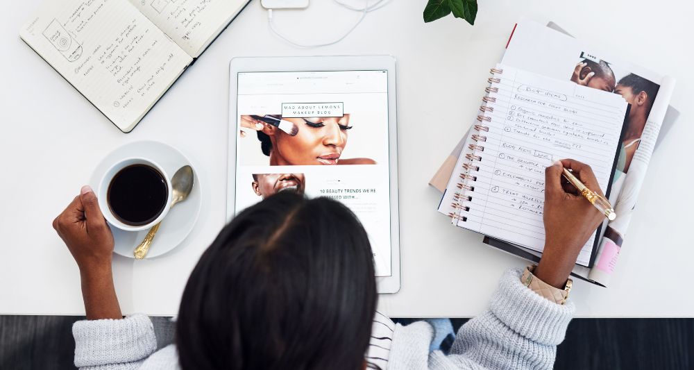 ý tưởng viết blog