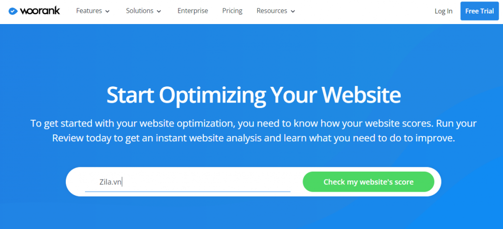 công cụ chấm điểm SEO