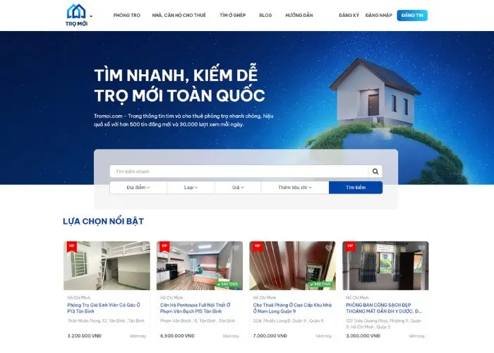 Trọ mới