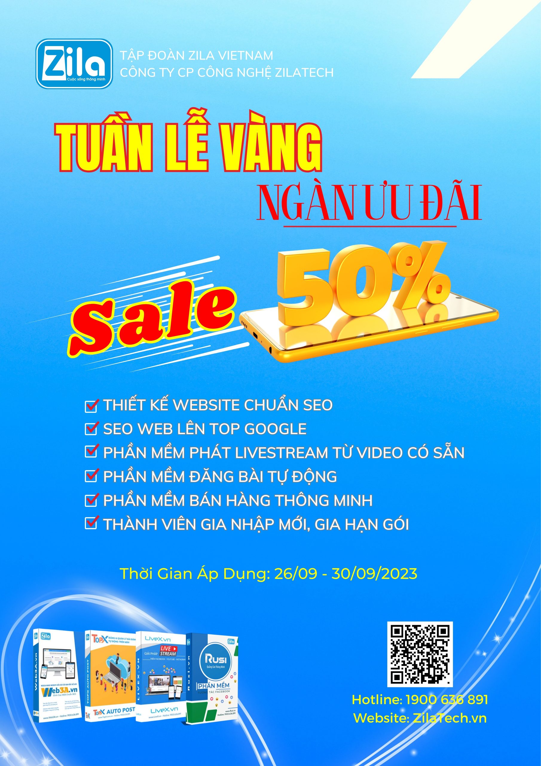 Ngàn Ưu Đãi Từ ZilaTech