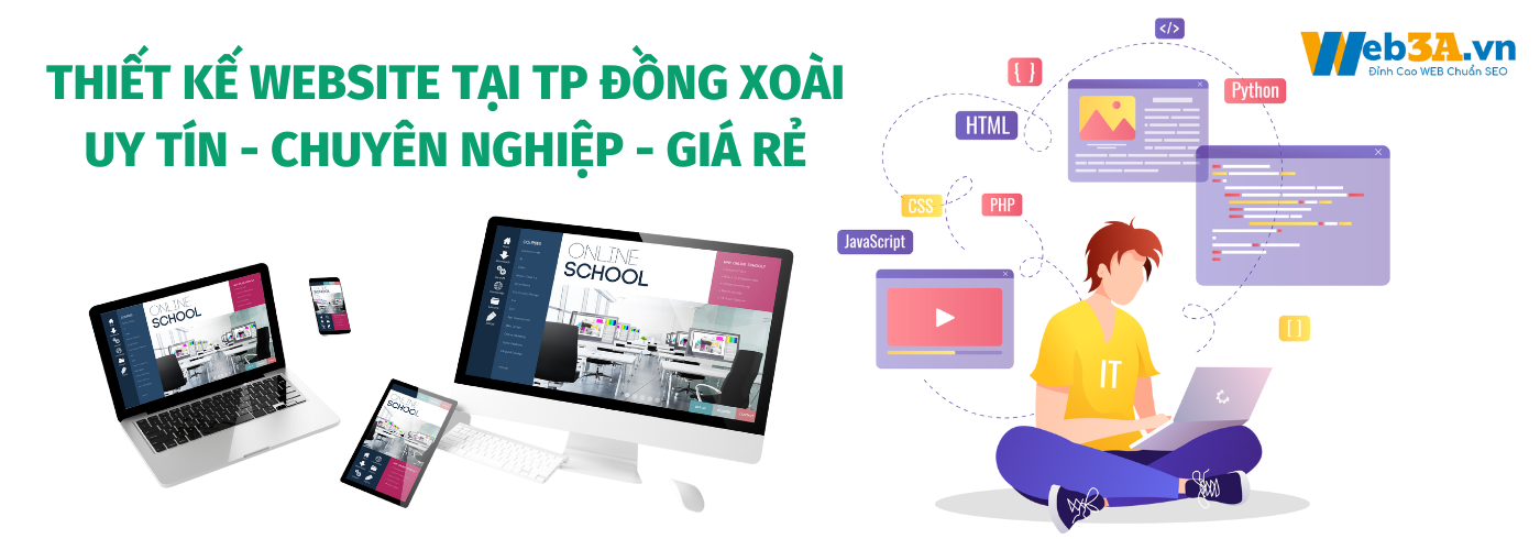 Dịch Vụ Thiết Kế Website Tại TP Đồng Xoài Chuẩn SEO Trọn Gói