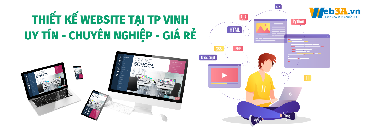 Thiết Kế Website Bán Hàng Chuẩn SEO Trọn Gói Uy Tín Tại TP Vinh
