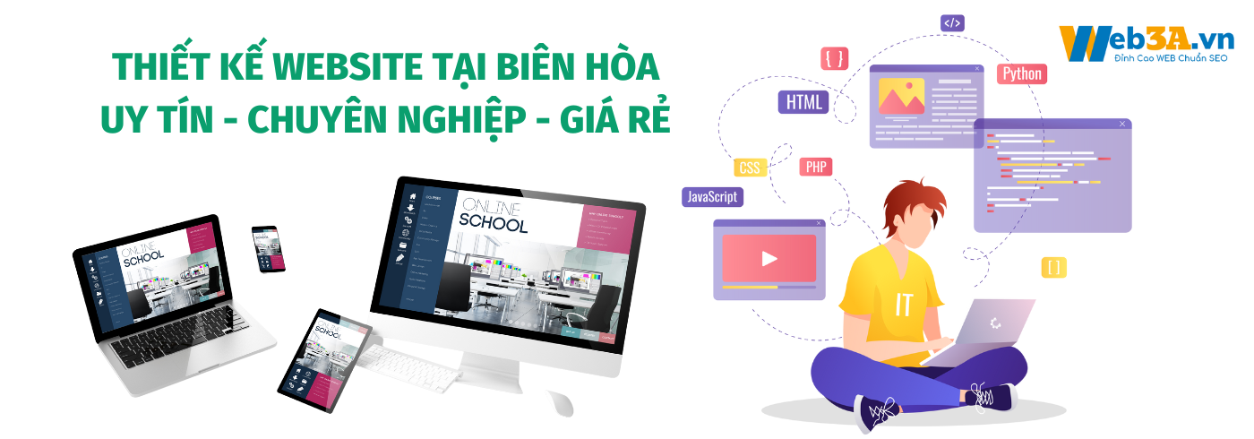 Dịch Vụ Thiết Kế Website Bán Hàng Chuẩn SEO Trọn Gói Tại Biên Hòa