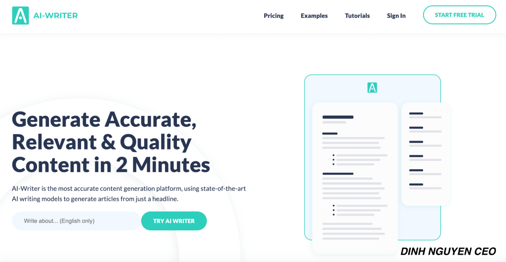 phần mềm viết content